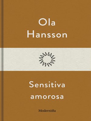 cover image of Sensitiva amorosa